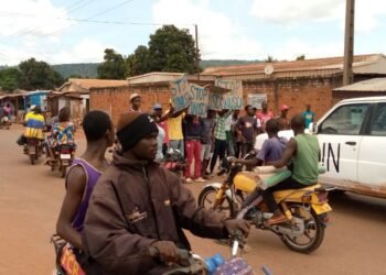 Manifestation « STOP MINUSCA » à Bangui