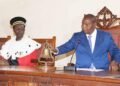 Le Président TOUADERA a présidé l’audience solennelle de la Cour Constitutionnelle aux fins de prestation de serment d’un juge constitutionnel