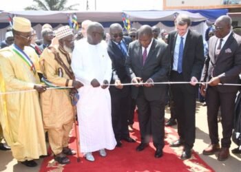 Centrafrique: Cérémonie d&rsquo;inauguration de l&rsquo;avenue Idriss Deby Itno au KM5 en présence du Président de la République