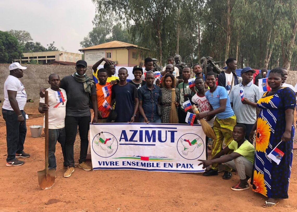 L’opération KWA TI KODRO aux alentours du monument aux défenseurs de la RCA