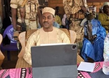 Mission de travail de Hassan Bouba à Bambari dans la Ouaka