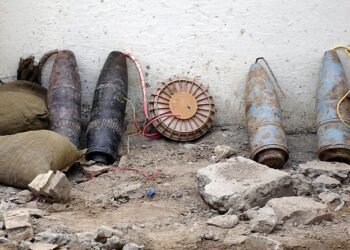 Des explosifs et des munitions ont été détruits dans le champ de tir de Kassai