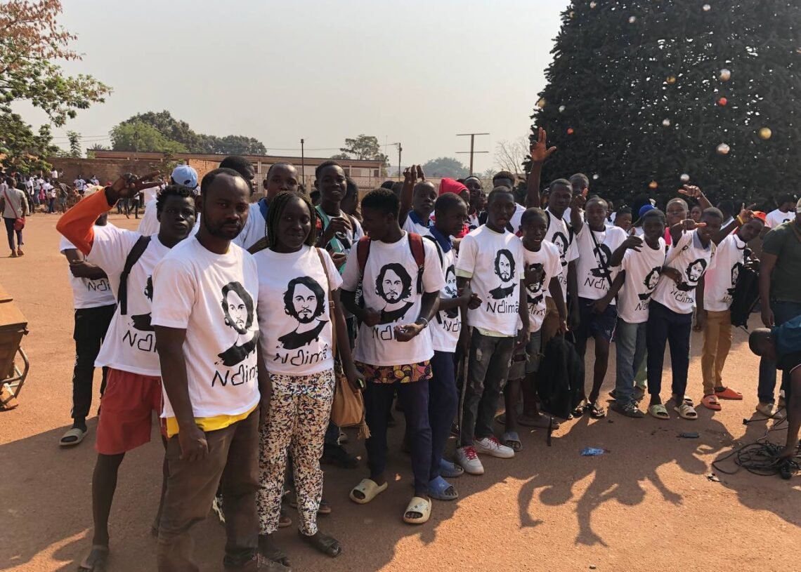 Un ressemblement de soutien à Dimitri Sytiy a eu lieu à Bangui