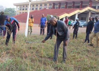 Le Président de l’Assemblee Nationale a participé dans l’operation KWA TI KODRO