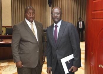 Président Touadera s&rsquo;entretient de la situation économique avec le Gouverneur de la BEAC