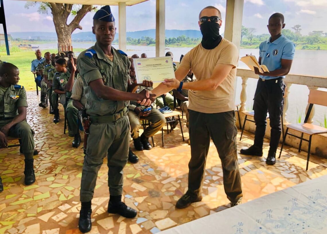 Les gendarmes centrafricains améliorent leurs compétences