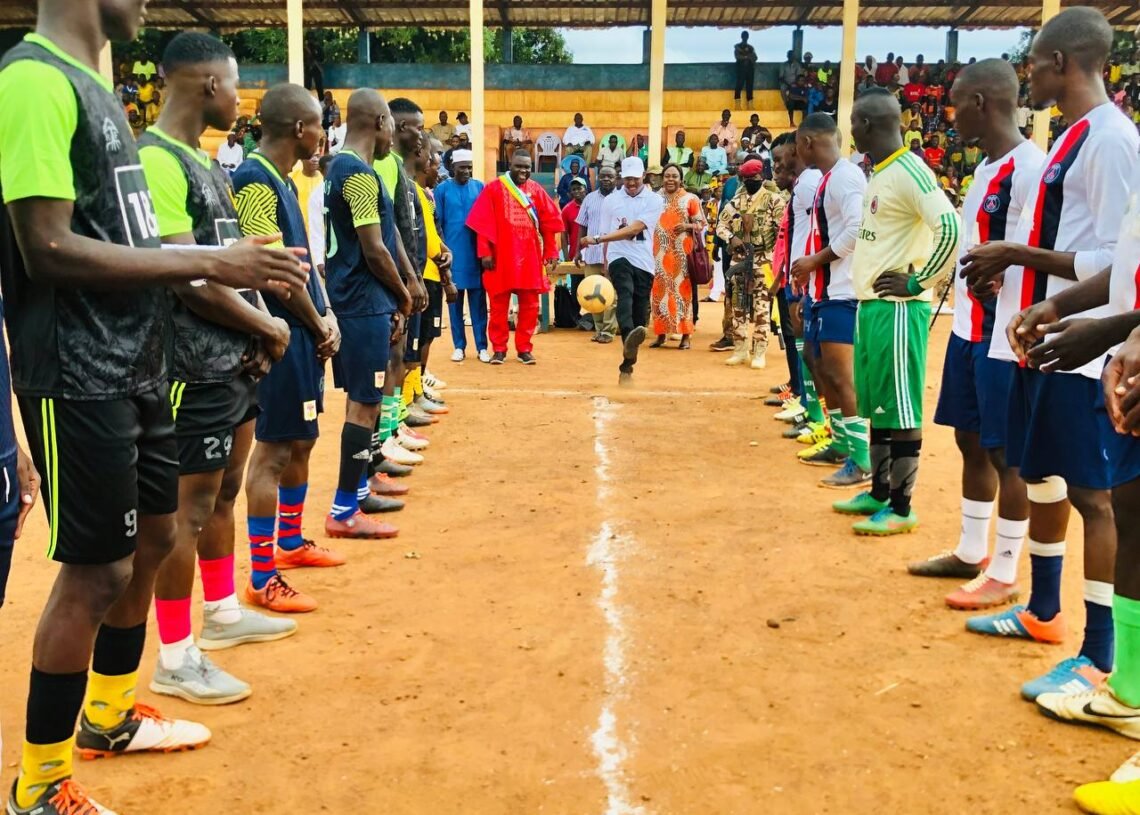 Une finale entre l’Olympique Real de Bria et le Comptoir Diamant et Or de Bria