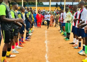 Une finale entre l’Olympique Real de Bria et le Comptoir Diamant et Or de Bria