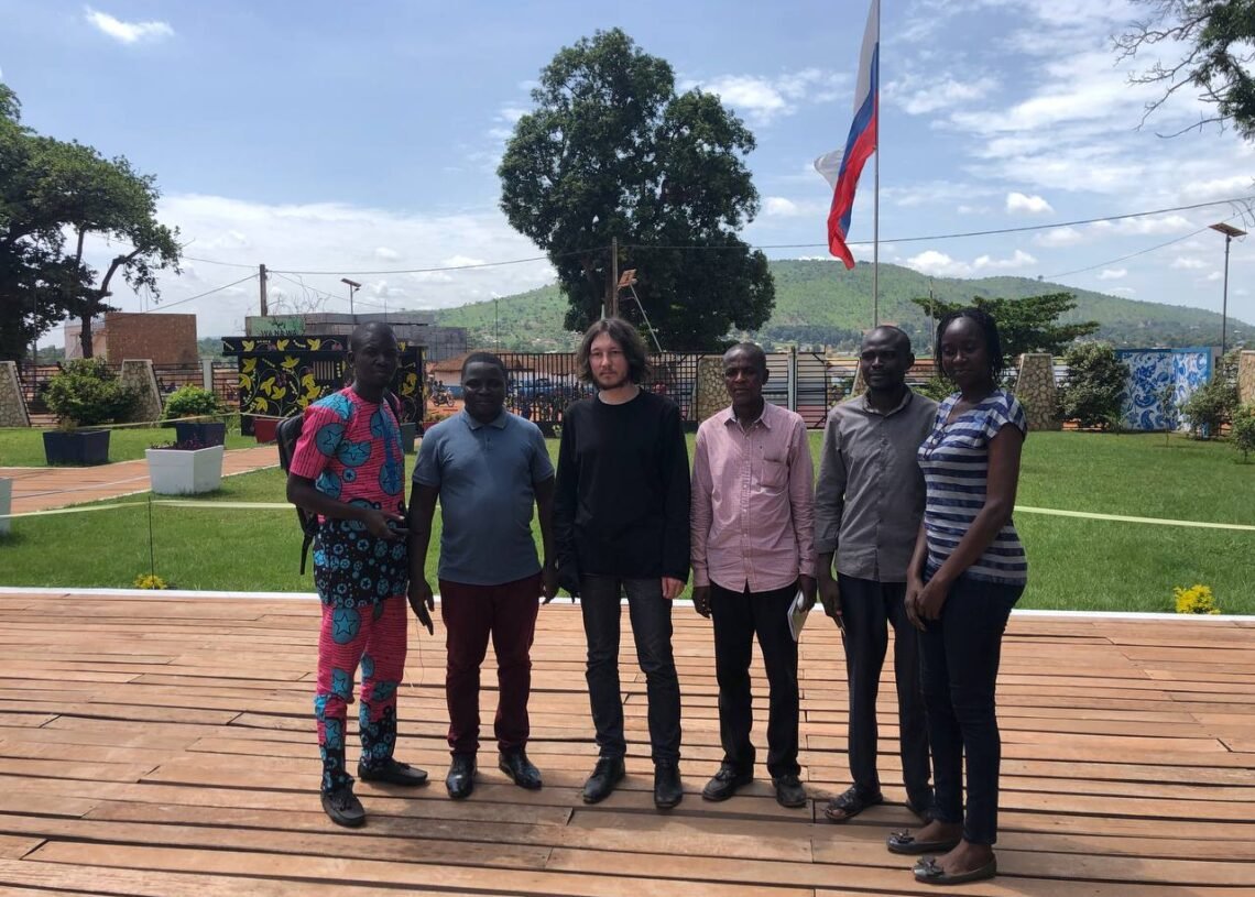 Directeur de la Maison Russe en Centrafrique, Dimitri Sytyi est revenu à Bangui