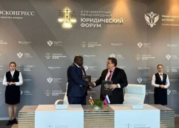 Une délégation de la RCA participe au forum juridique International de Saint-Pétersbourg