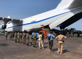 Mai : Du matériel militaire arrive pour la deuxième fois consécutive de Russie pour soutenir les FACA