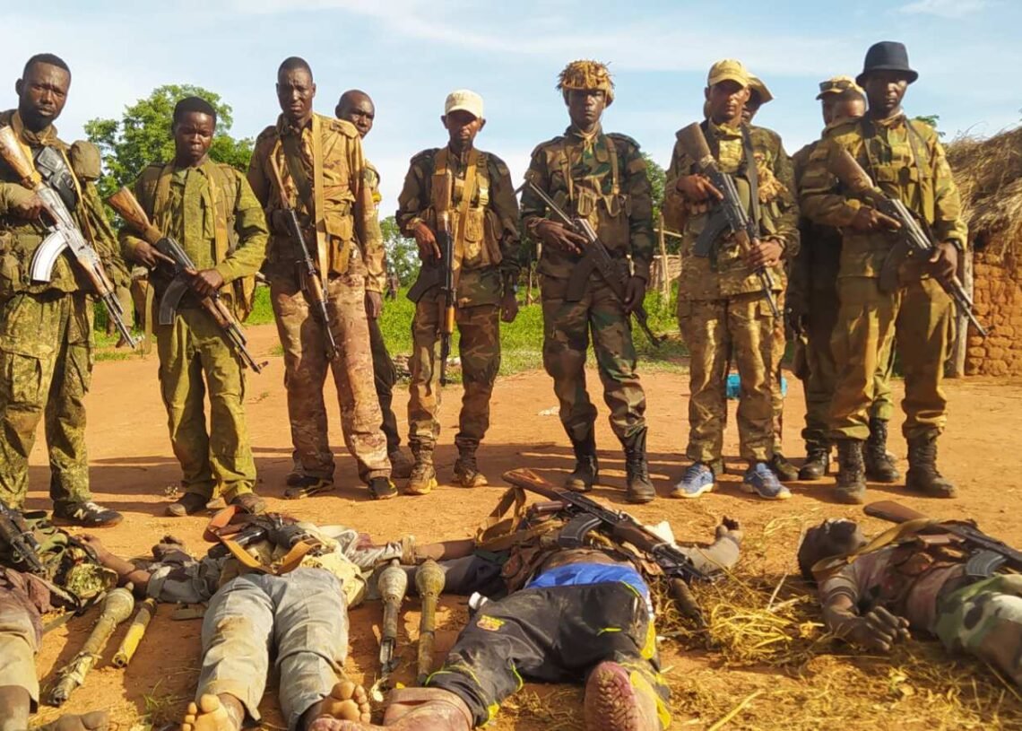 Les FACA et les instructeurs russes ont désarmé les rebelles et capturé Mahamat Nil