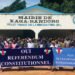 Sensibilisation à la Mairie de Kaga-Bandoro, relative au référendum et le transhumance apaisé