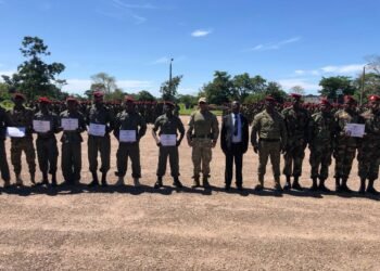 RCA-DEFENSE: Cérémonie de remise des diplômes de 650 FACA