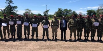 RCA-DEFENSE: Cérémonie de remise des diplômes de 650 FACA