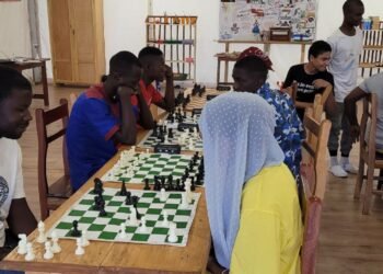 Tournoi d&rsquo;échecs à la Maison Russe de Bangui