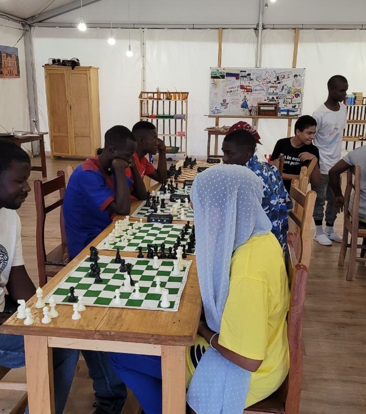 Tournoi d&rsquo;échecs à la Maison Russe de Bangui