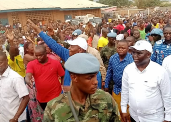 La population du 4éme arrondissement de Bangui promet de voter « OUI » pour la nouvelle constitution