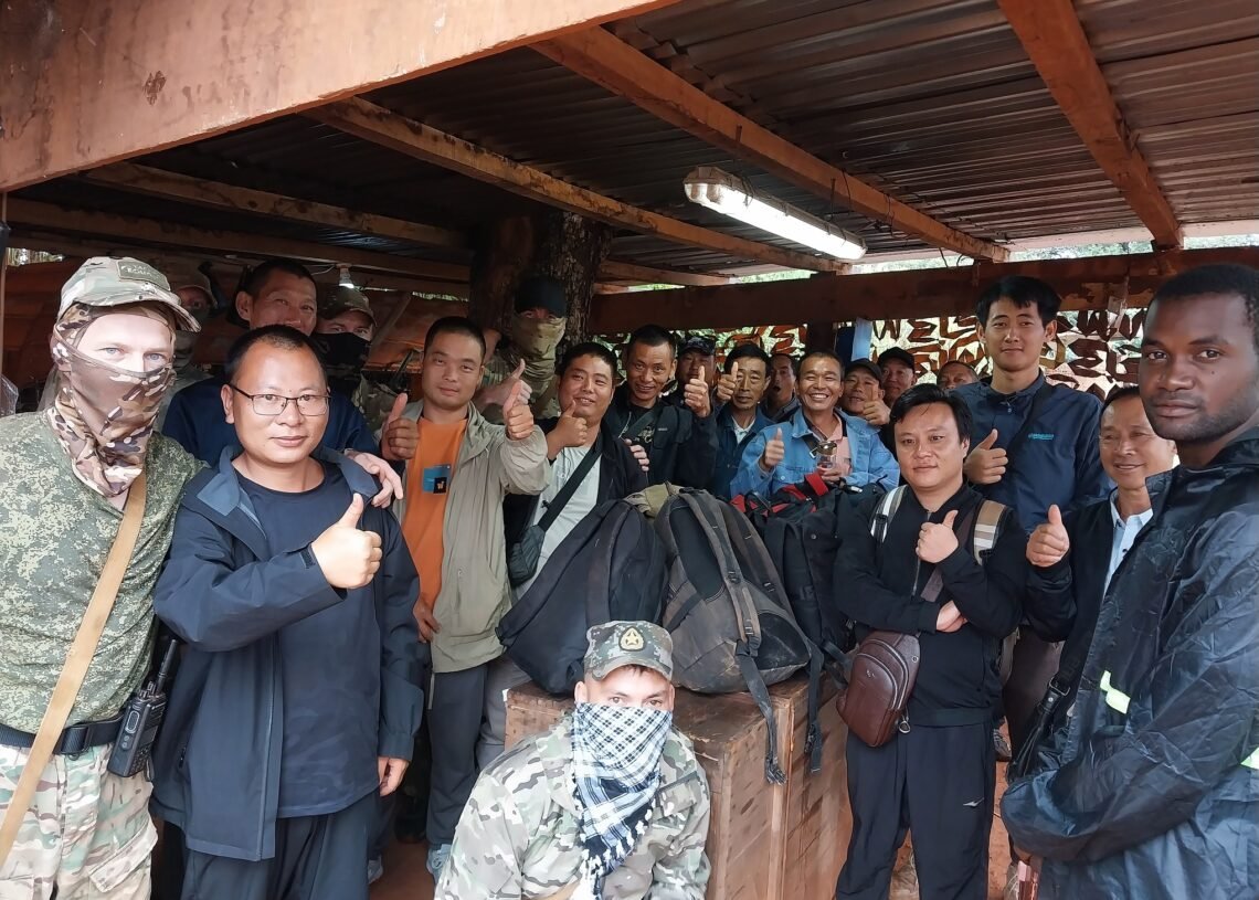 Sauvés par des instructeurs russes, les Chinois sont déjà arrivés à Bangui