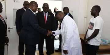 Inauguration de l’hôpital des grandes endemies au village Delebama