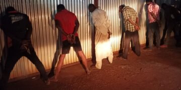 Opération spéciale de sécurité des forces de police à Bangui