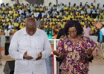 Le Couple Présidentiel prend part à la célébration d&rsquo;un culte d&rsquo;action de grâce
