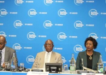 Allocution du premier ministre à l&rsquo;occasion de l&rsquo;événement de haut niveau sur les solutions dans le contexte des déplacements forcés liés à la crise centrafricaine à Genève