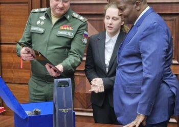 Fin du séjour du Président de la République Faustin Archange TOUADERA  à Moscou le vendredi 16 février 2024