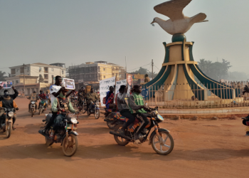 Les habitants de Bangui soutiennent Donald Trump