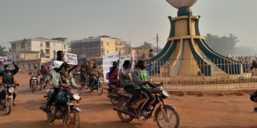 Les habitants de Bangui soutiennent Donald Trump