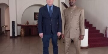 Le ministre Hassan Bouba a eu une rencontre avec l’Ambassadeur de la Russie en RCA, Alexandre Bikantov