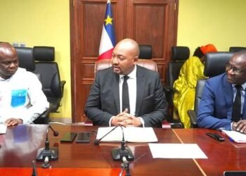 La mission du FMI conduite par Albert Touna Mama fait le bilan de sa visite de travail au ministre Hervé Ndoba