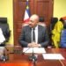 La mission du FMI conduite par Albert Touna Mama fait le bilan de sa visite de travail au ministre Hervé Ndoba