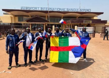 Les boxeurs juniors centrafricains se sont rendus en Russie