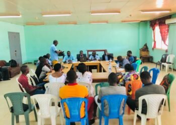 Jeunes dirigeants du Comité de Contrôle d’Actions des Etats-Unis en Centrafrique mettent en garde les citoyens