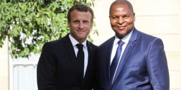 Les points de repère de la rencontre entre Touadera et Macron