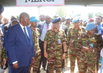 Pose de la première pierre pour la construction d’une clinique et transfert d’équipements militaires aux FACA ont eu lieu au camp Kassaï