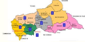 Pour la première fois, des gouverneurs régionaux ont été nommés en République centrafricaine