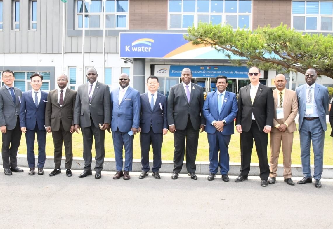 Le président de la République centrafricaine s’exprime au Forum d’affaires en Corée du Sud