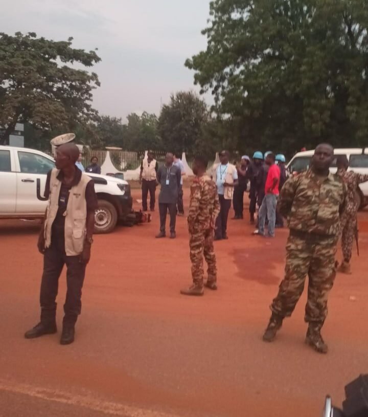 Un véhicule de la MINUSCA percute un motocycliste à Bangui