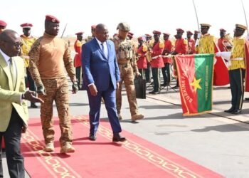 Faustin Archange TOUADERA est arrivé à Ouagadougou