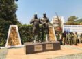 Des monuments à la mémoire d’Evgueni Prigojine et de Dimitri Outkin ont été érigés à Bangui