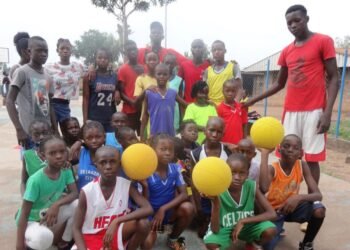 Un tournoi de basket-ball pour enfants a été organisé à Bangui