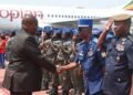 Le Président Touadéra est rentré à Bangui après la visite en Éthiopie