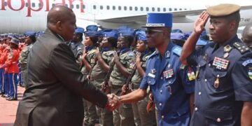 Le Président Touadéra est rentré à Bangui après la visite en Éthiopie