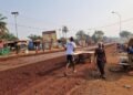 La bonne exécution des travaux de réhabilitation des routes dans la ville de Bangui