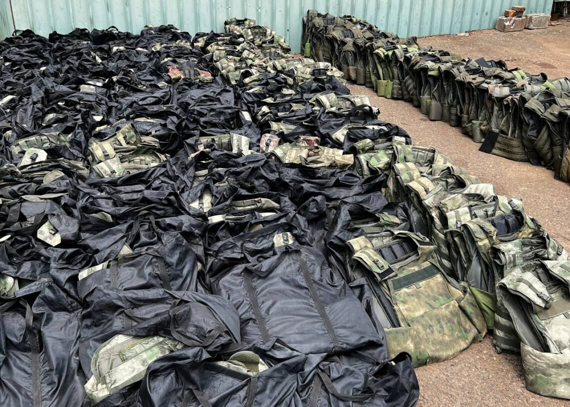 400 gilets pare-balles offerts aux FACA