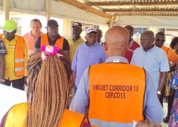 Le ministre des Travaux publics et une délégation de la BAD font le point sur le Projet CD13