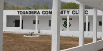 Inauguration de la « Clinique Communautaire Touadera » à Bangui