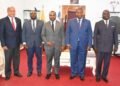 Le Président Touadera a reçu en audience le Ministre des Transports de Guinée Equatoriale